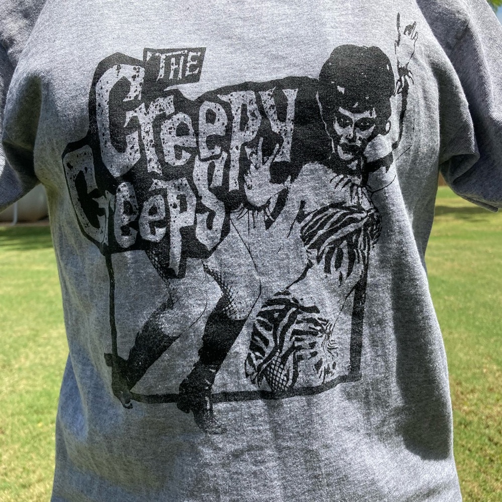 The Creepy Creeps surf rock band t shirt
